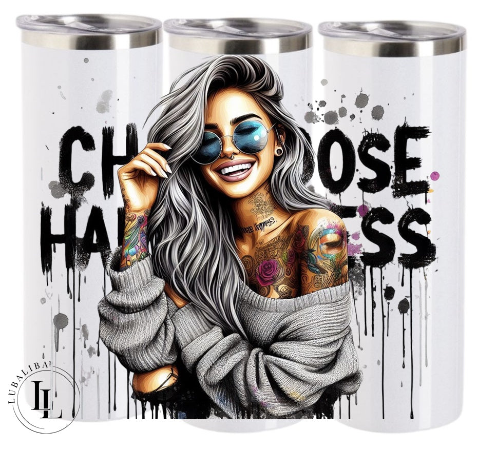 TUMBLER " Tatoo Girl ! " ArtNr.: DGK
